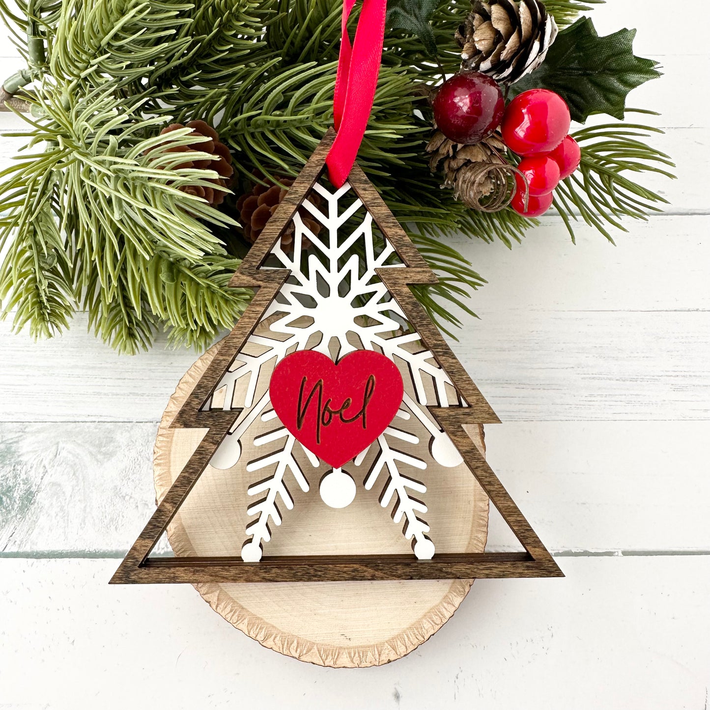 Snowflake Tree Ornament