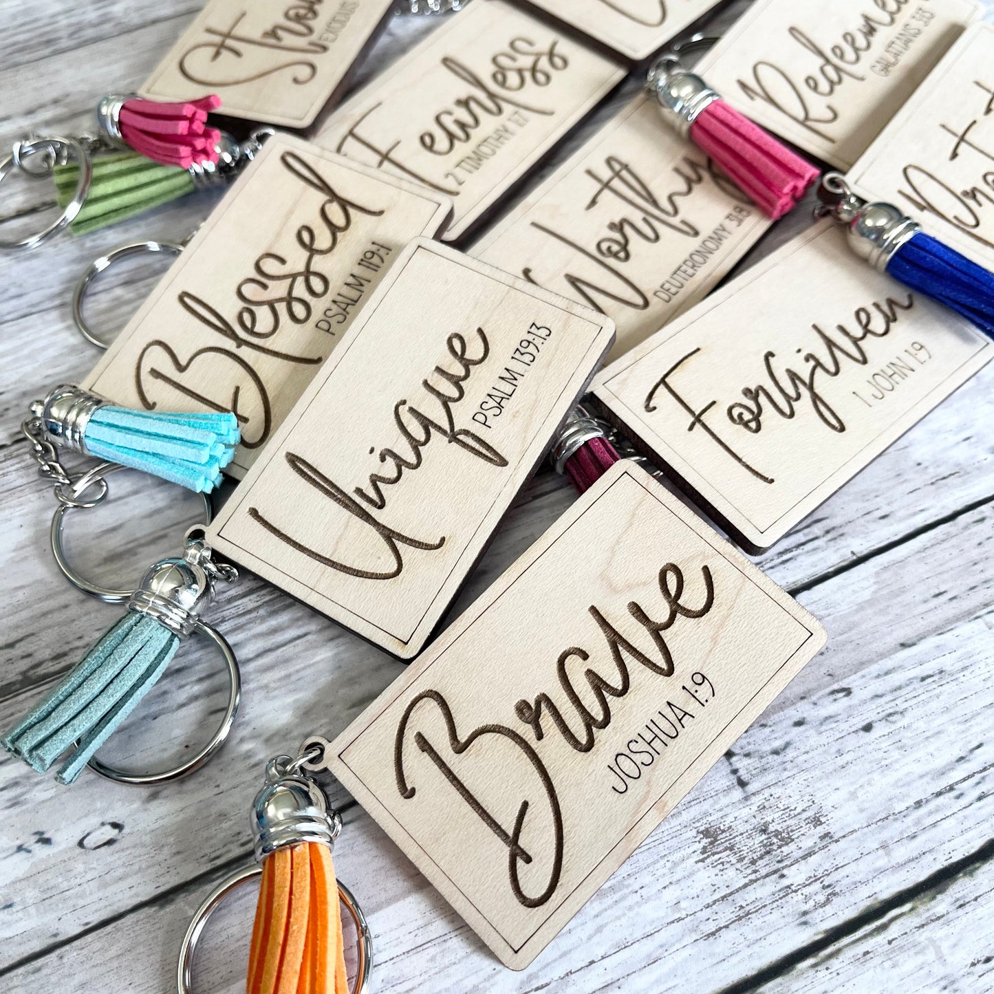 Scripture Keychain - Strong