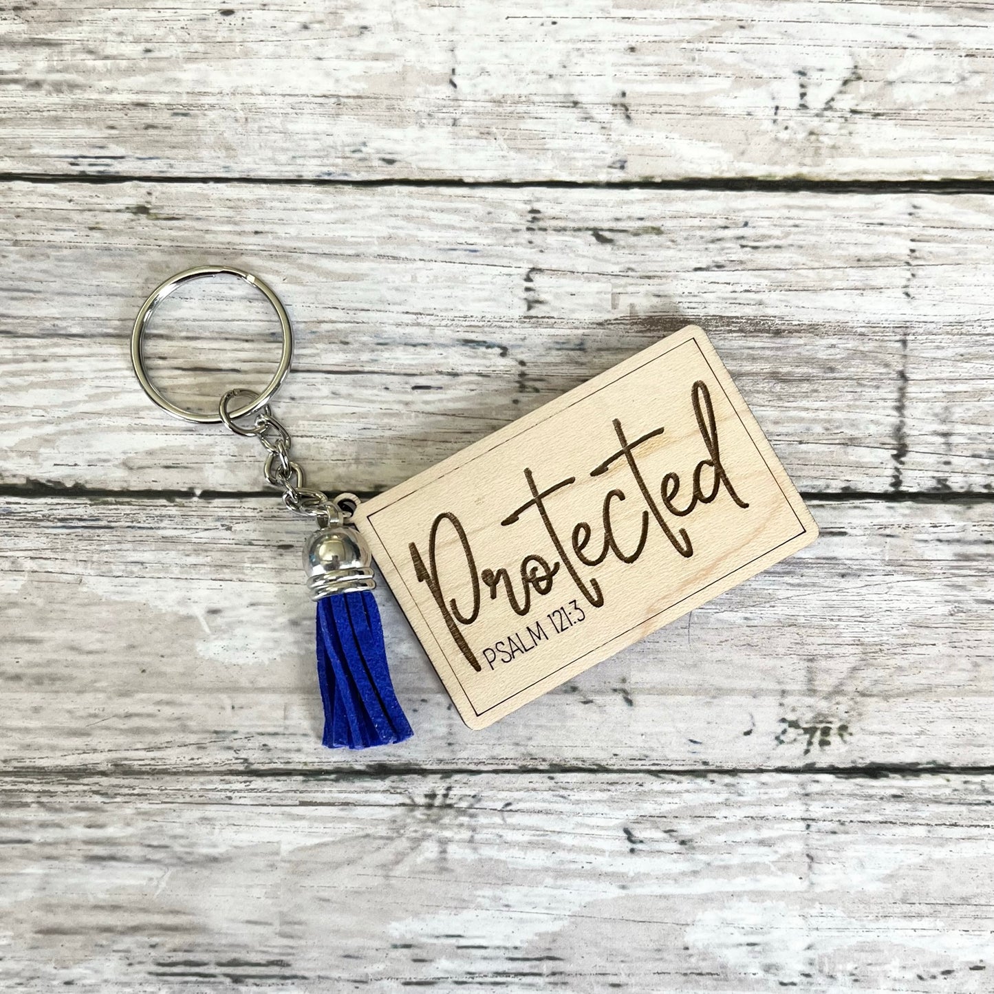 Scripture Keychain - Protected