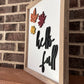 Hello fall 3D wood sign
